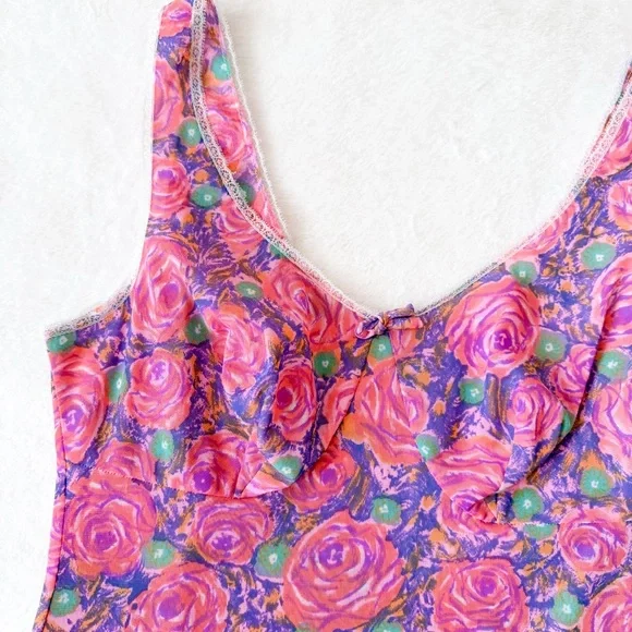 Vintage 70s Triumph International Nylon Slip Dress S - Picture 7 of 8